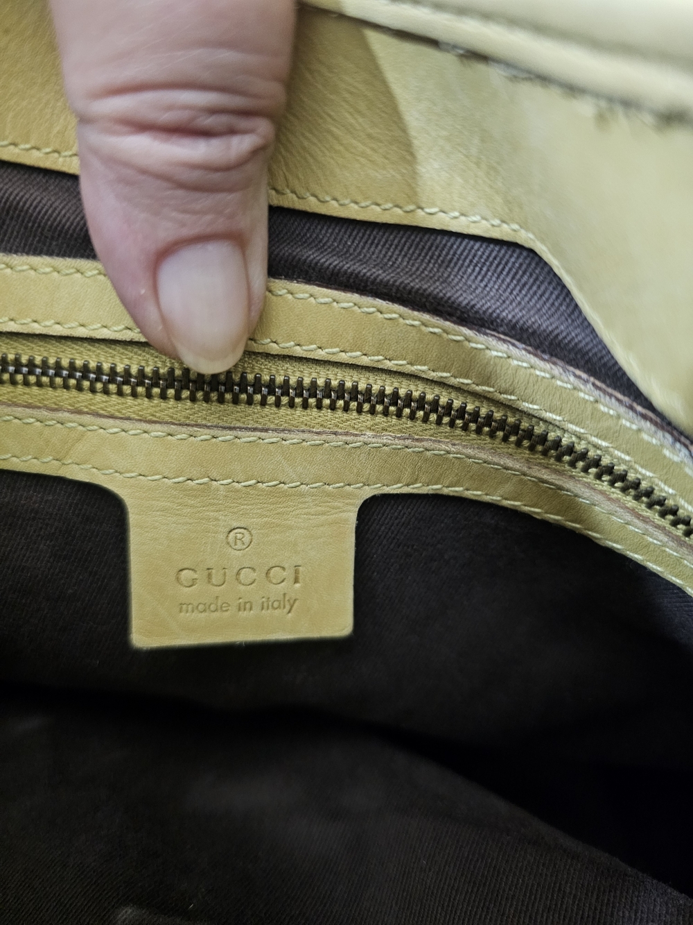GUCCI Vintage GG Monogram Canvas Jackie Shoulder Bag W COA - Picture 6 of 9
